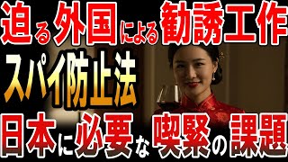 迫る外国勢力による勧誘工作！「スパイ防止法」こそ日本の喫緊の課題‼