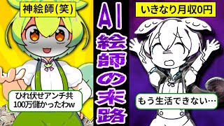 【神絵師から爆速でオワコン】AI絵師様になったずんだもんの末路【ずんだもん＆ゆっくり解説 】