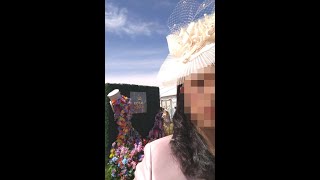 【女装】イギリスの競馬イベントロイヤルアスコットroyalascot2022にドレス着て行ってきました