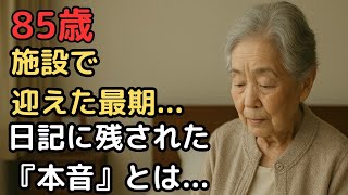 85歳、施設入居後3ヶ月で急変…誰もが想像しなかった最後