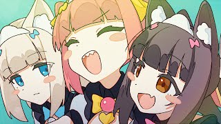 Aiobahn +81 feat. FUWAMOCO - side by side (Official Music Video) [Ending Theme for NEKOPARA After]