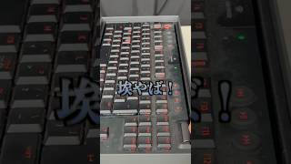 1年間掃除してない友達のキーボード掃除してみたらwww