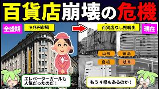 百貨店閉店ラッシュ…市場崩壊の原因とは？【ずんだもん解説】