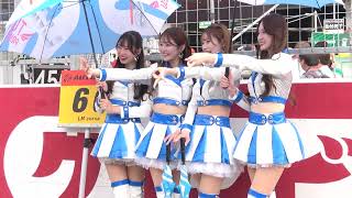 2025 SUPER GT Rd.2 FUJI #60 石鳥まい 川井栞 菊池ゆう 鈴木南美 LM corsa TWS Princess 予選日ピットウォーク レースクイーン 4K