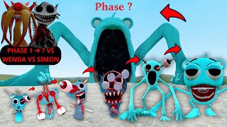 Sprunki Horror Skyblue vs Cursed Simon & Shadow Wenda – Nightmare Evolution Battle in GMod!