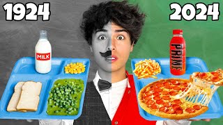 100年間の学校給食を試食したらヤバすぎた
