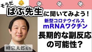 峰宗太郎先生に聞く ファイザーやモデルナのmRNAコロナワクチンが長期的な副反応を起こす可能性は？