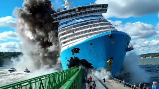 Biggest Ship Collisions and Mistakes Caught On Camera | Best Of Month #65