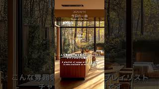 【今日の一曲 2025/6/14】アコースティックギターが奏でる今日の音色│One Acoustic Tune to Color Your Day