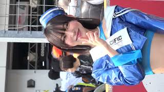 2025 SUPER GT Rd.2 FUJI #9 渡川もも 平野由佳 犬飼るい 姫野みなみ 水野夏鈴 Pacific Fairies 決勝日ピットウォーク レースクイーン 4K