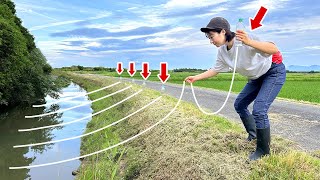ペットボトルの「罠を10本」落としたら・・・天然ウナギが大量に！？