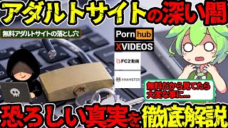 【1億円以上の被害者も‼】無料アダルトサイトに潜む危険性‼安全に見る方法を伝授します‼（アダルトサイト・無料・ハッキング）（VOL0285）【ずんだもん＆ゆっくり解説】