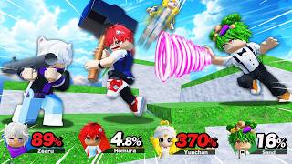 新キャラ『プリンセス』を使って大乱闘するロブロックス！チート級キャラが強すぎたｗｗｗ👊💥🎮『プロジェクトスマッシュ』【ROBLOX・ろぶろっくす】よろずや🍭
