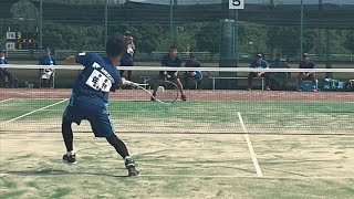 【全国実業団選手権】山之上佐野(明電舎)対 河村小川(UBE)