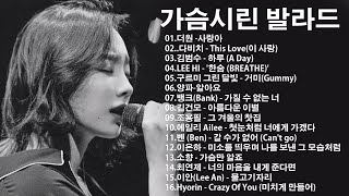 하루 종일 듣기 좋은 노래🎉🎉Playlist | 자꾸만 듣고 싶은 발라드 명곡 모음🎉🎉양파, 이승기,왁스,김범수,소울스타,원티드,숙희,린,민경훈,문명진,루다,더씨