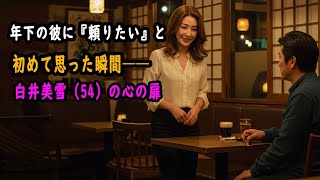 【シニア恋愛】年下彼に初めて甘えた54歳人妻の『壊れたプライド』