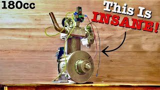 My Homemade Gas Engine gets INSANE Upgrades!