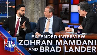 EXTENDED INTERVIEW: Colbert Talks NYC Mayoral Race With Candidates Zohran Mamdani & Brad Lander