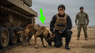 K9犬が戦車に向かって吠え続け、止まらない！兵士たちが中に見つけたものは恐怖そのもの！