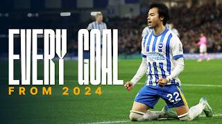 Every Goal From 2024 | Brighton & Hove Albion