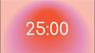 Red Aura 25 Minute Timer
