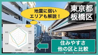 東京23区_板橋区の住みやすさ調査｜治安・物件相場・待機児童数など
