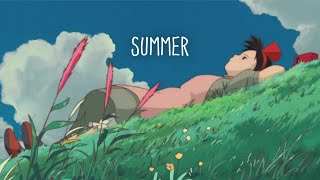 pov: you're lying in grass on a peaceful summer day (Ghibli playlist)