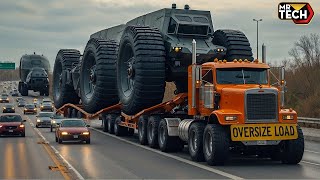 極めて危険な輸送スキル操作 大型トラック | 最大の重機マシン #7