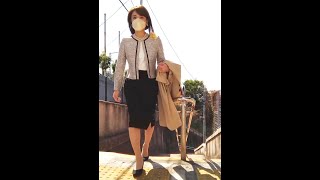 【女装】息子の中学卒業式で母親になりきりました【成りきり】