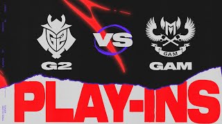 G2 vs. GAM — MSI 2025 — Play-Ins