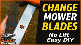 How to Change Lawn Tractor Blades — Fast DIY Guide (No Lift Needed)