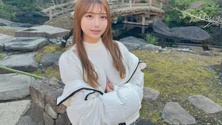 【ノーブラ散歩】ミス東大が初詣してきたらたくさん人がいて...