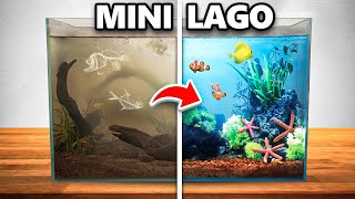 Construí un Mini Lago en Mi Mesa