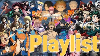 [𝙋𝙡𝙖𝙮𝙡𝙞𝙨𝙩] 🔥アニメOP神曲まとめ｜テンション爆上げ＆胸アツJロックプレイリスト【1時間耐久】