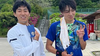 【国体予選】佐藤•桑原（明電舎）対磯部•内山（静ガス•心）