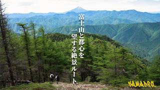 【雲取山】三条の湯で初の山小屋泊！富士山と都心を一望する絶景ルート【登山】