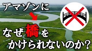 なぜアマゾンには橋を架けられないのか？【ゆっくり解説】