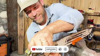 Chainsaw Bar Maintenance & How To Replace The Sprocket