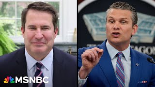 'It was almost comical to watch him': Rep. Moulton on Secy. Hegseth's demeanor during Iran briefing