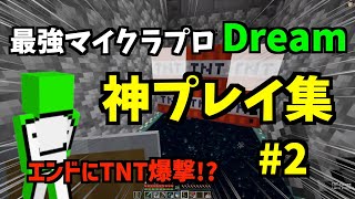 【マインクラフト】海外プロプレイヤーDreamの神プレイまとめ #2【日本語字幕】