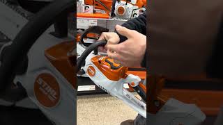 STIHL MSA 70 power! #stihlchainsaw #stihl #chainsawparts #tools #diy
