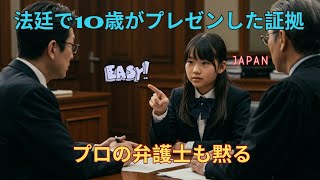 法廷で10歳がプレゼンした証拠 – プロの弁護士も黙る