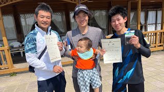 【静岡県シングルス】桑原丈（明電舎）対　浦田剛（明電舎）