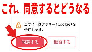 【同意しちゃった？】Cookieを許可するとどうなる？危険と対処法について