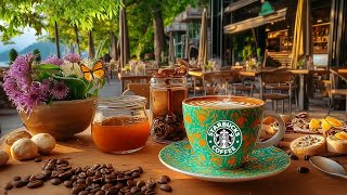 【スターバックス𝐵𝐺𝑀】甘い夏のコーヒーをあなたと - 6月の最高のスターバックスジャズ - 新鮮な空気を楽しみましょう、ボサノバで心地よいコーヒータイム、集中力UPの癒し音楽。
