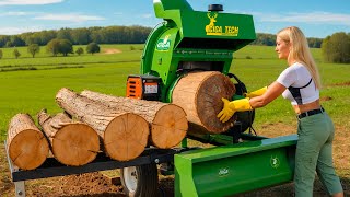 26 Mind-Blowing Firewood Processing Machines in Action! Homemade Firewood Processing Machines #9