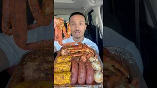 FACEBOOK MARKETPLACE の SEAFOOD BOIL😳 #shorts
