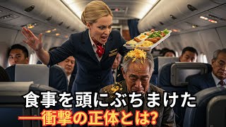 「黙れ、その日本人のジジイ」と叫びながら食事をぶちまけた米CA…だが彼が機体のオーナーだったとは