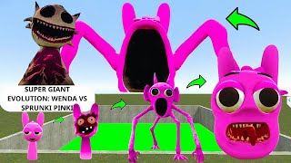 Super Giant Evolution: Wenda vs Sprunki Pinki – GMod Showdown of Legends!