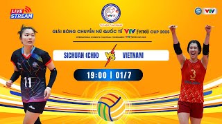 🟠 TRỰC TIẾP VIỆT NAM vs TỨ XUYÊN (TRUNG QUỐC) | Live Sichuan (CHN) 🆚 Vietnam, VTV Ferroli Cup 2025